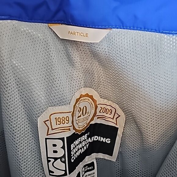 Bonfire Snowboarding Particle Cargo ski pants Mens Blue XL - Picture 12 of 14